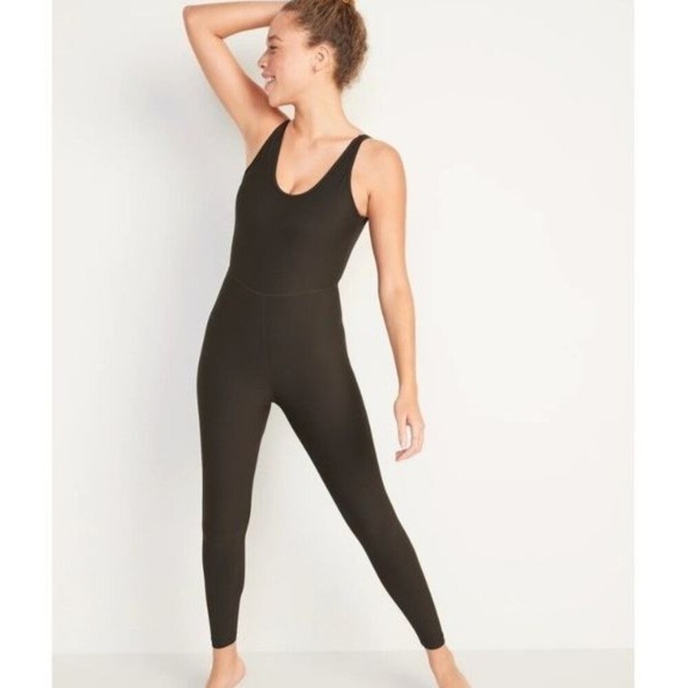Black PowerSoft Go-Dry Jumpsuit Black Yoga XL Tall